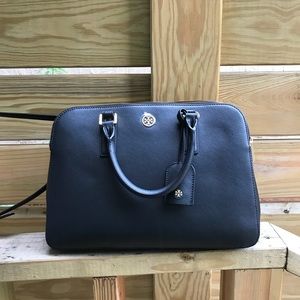 Tory Burch Robinson Triple Zip Satchel NWT